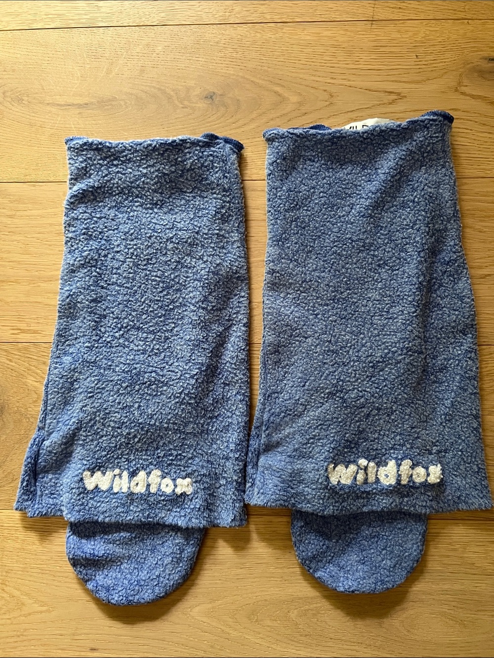 Wildfox Women’s Blue Chenille Socks